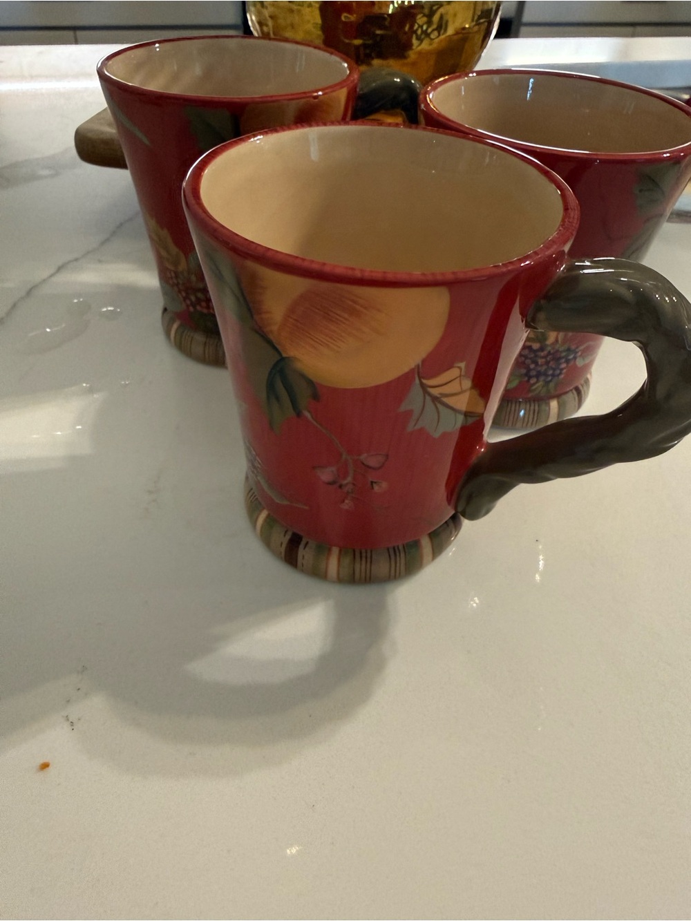Tracy Porter The Octavia Hill Collection Set Of 3 Coffee Mugs